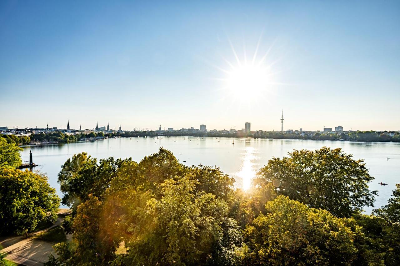 Hotel Alsterblick Hamburg-Harburg Buitenkant foto